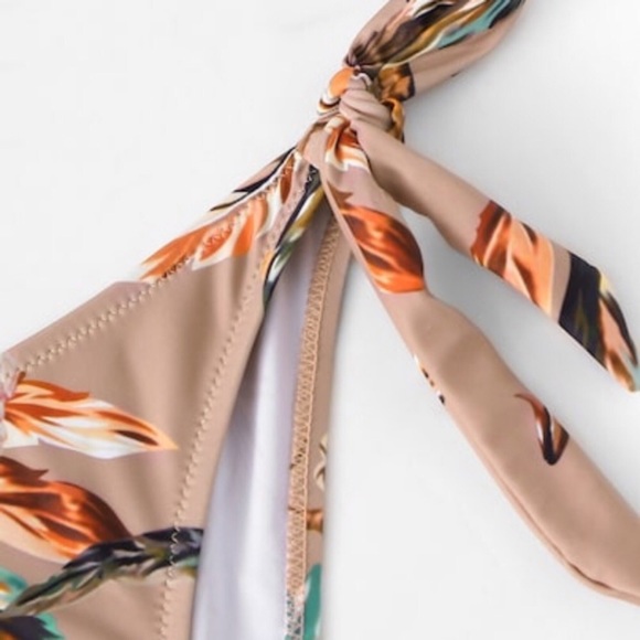 🛍️# 583 Floral Print Bikini - Picture 4 of 4